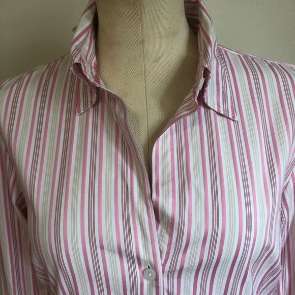 Tommy Hilfiger button down blouse - Picture 2 of 9